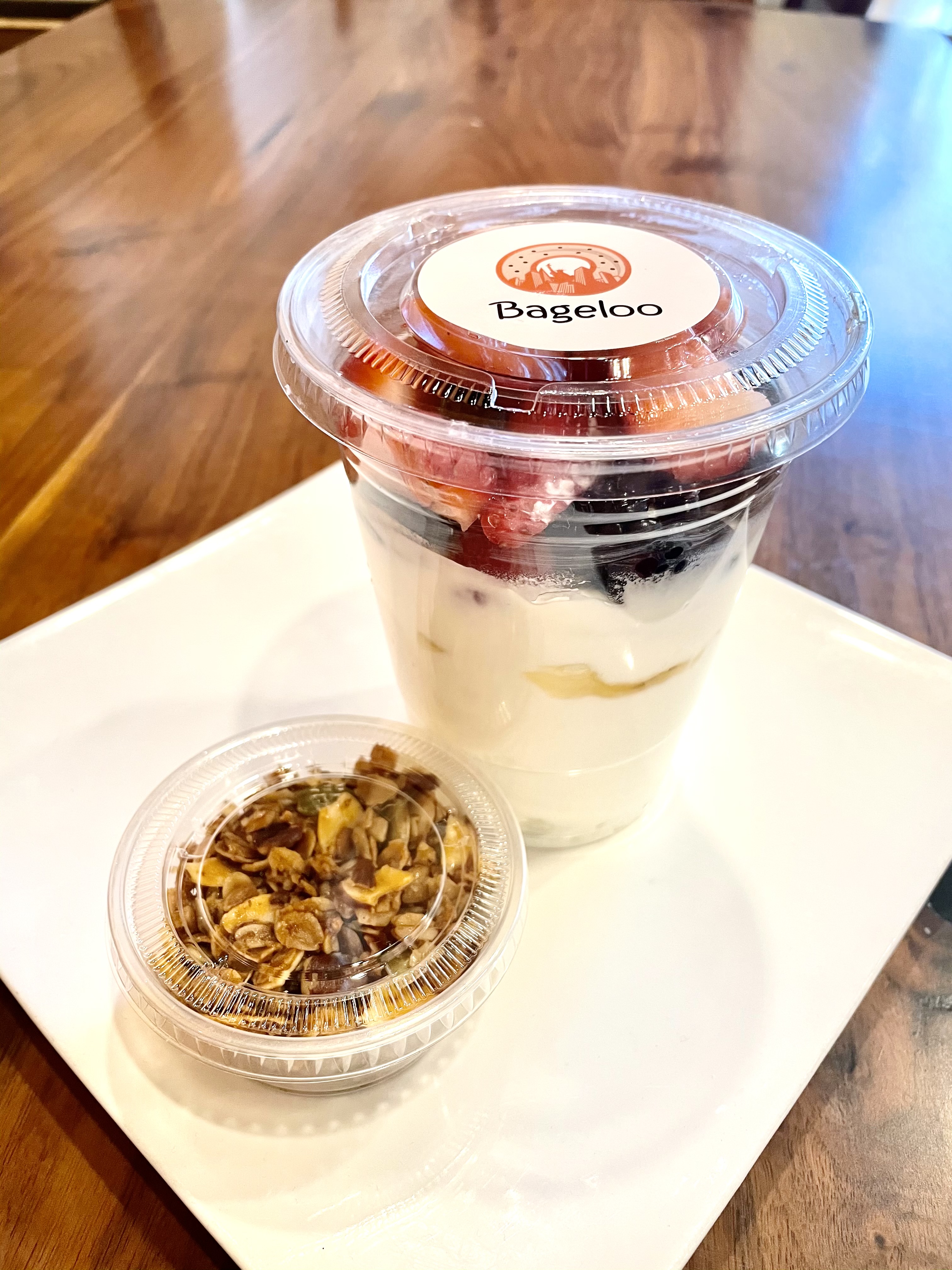 Order Yogurt and Granola food online from Bageloo store, Diamond Bar on bringmethat.com