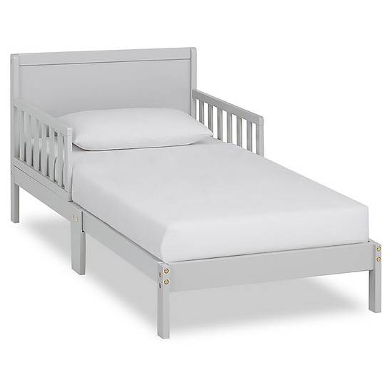 Order Dream On Me Brookside Toddler Bed in Pebble Grey food online from Bed Bath & Beyond store, Lancaster on bringmethat.com