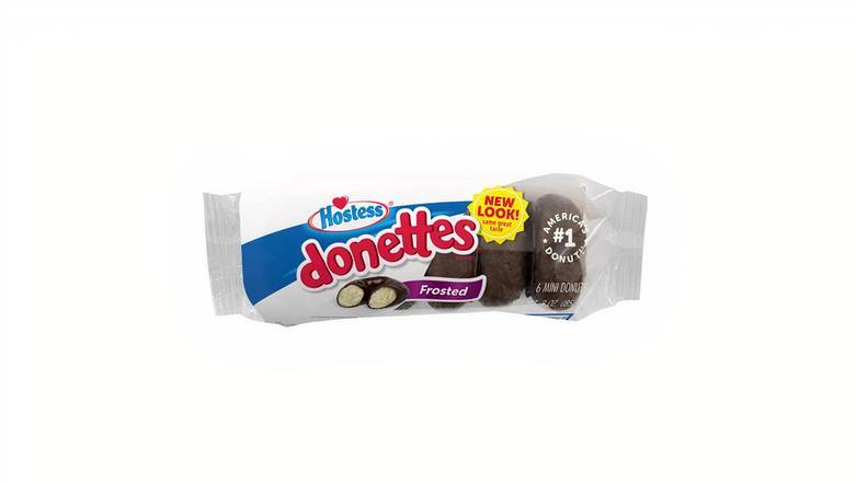 Order Hostess Donettes Frosted Mini Donuts, 6 count food online from Mac On 4th store, Alton on bringmethat.com