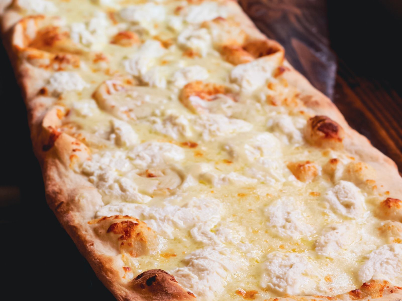 Order White Pizza food online from Alessio’s Cafe | Gelato | Pizza store, Hoboken on bringmethat.com