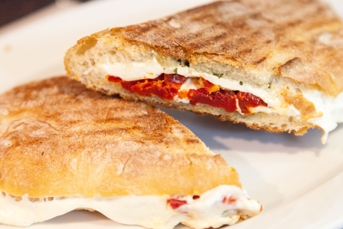Order Prosciutto and Mozzarella Panini food online from Becky's Bites store, New York on bringmethat.com