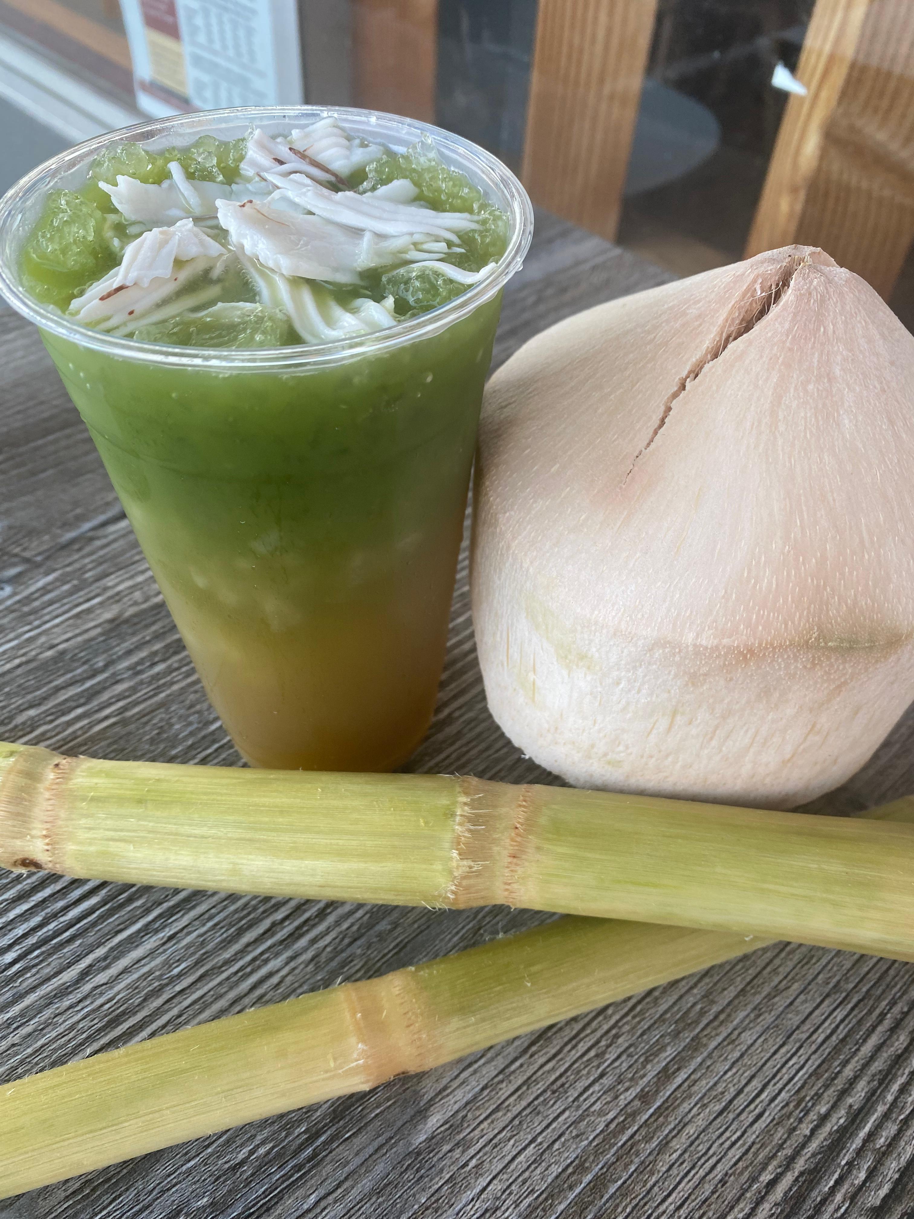 Order Matcha coconut cane food online from So Saap store, San Diego on bringmethat.com