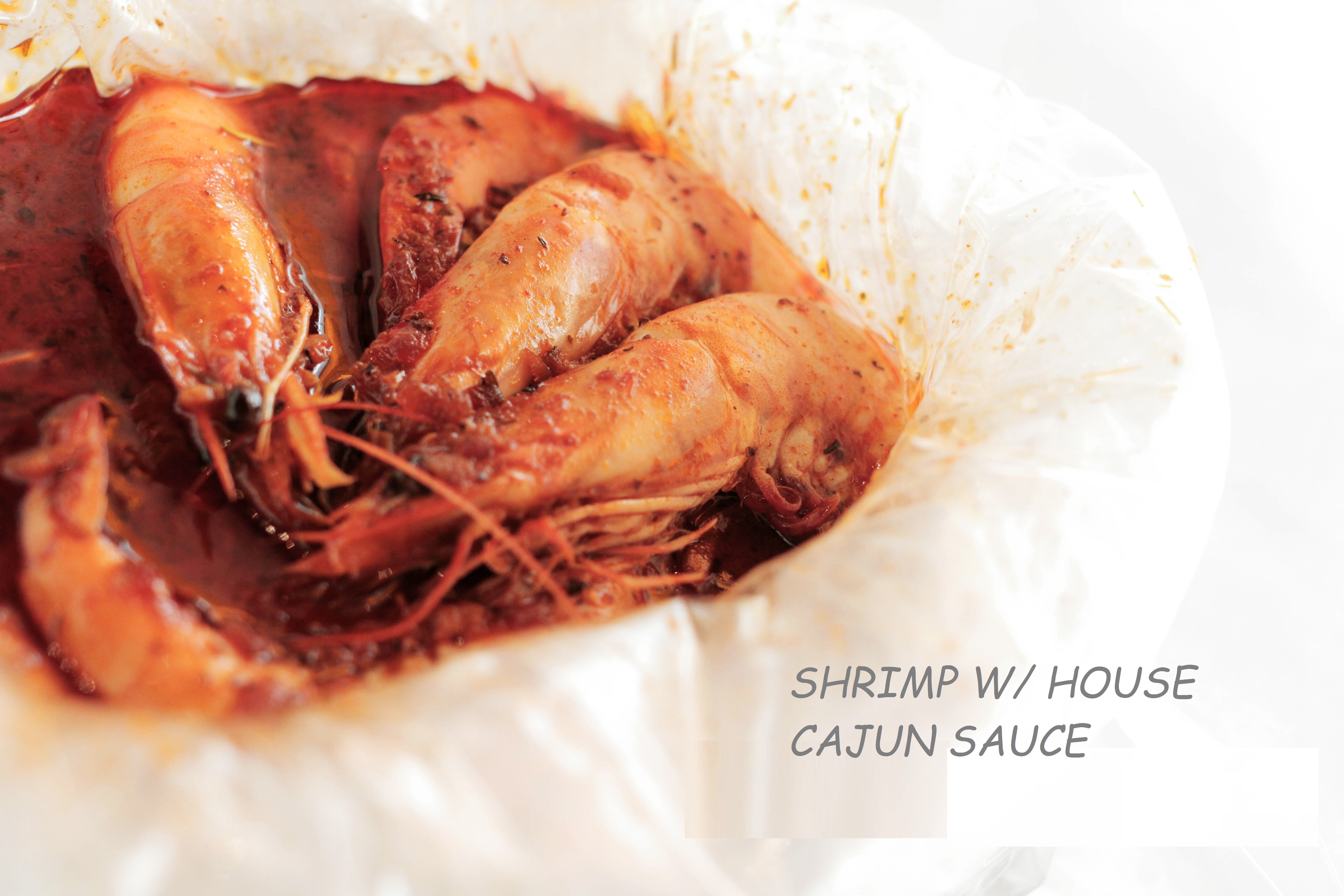 Order 1 lb. White Shrimp food online from Cajun House store, San Francisco on bringmethat.com
