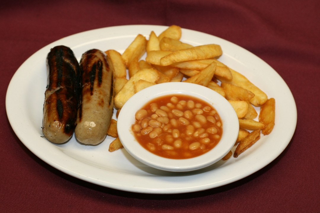 Order BBC (Bangers, Beans & Chips) food online from Britannia Arms store, San Jose on bringmethat.com