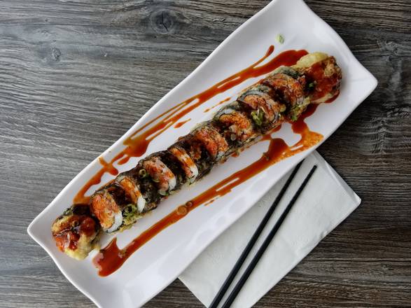 Order Black Panther Roll food online from Oh Sushi store, Des Moines on bringmethat.com