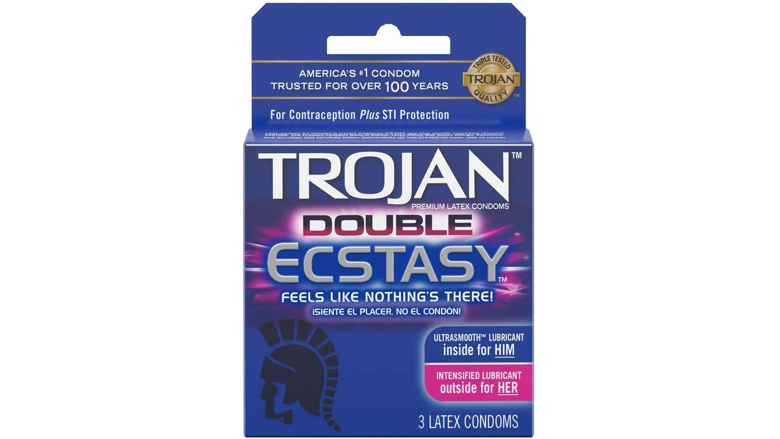Order Trojan Double Ecstasy Condoms food online from Lula Convenience Store store, Evesham on bringmethat.com