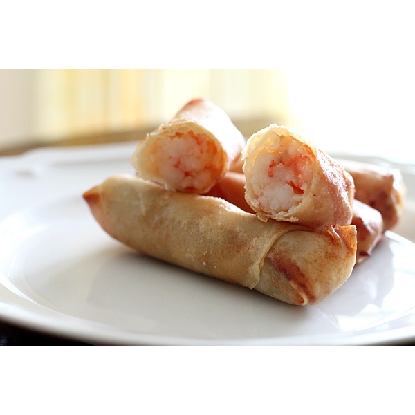 Order 2 Crispy Shrimp Spring Rolls food online from Bo Asian Bistro store, Round Rock on bringmethat.com