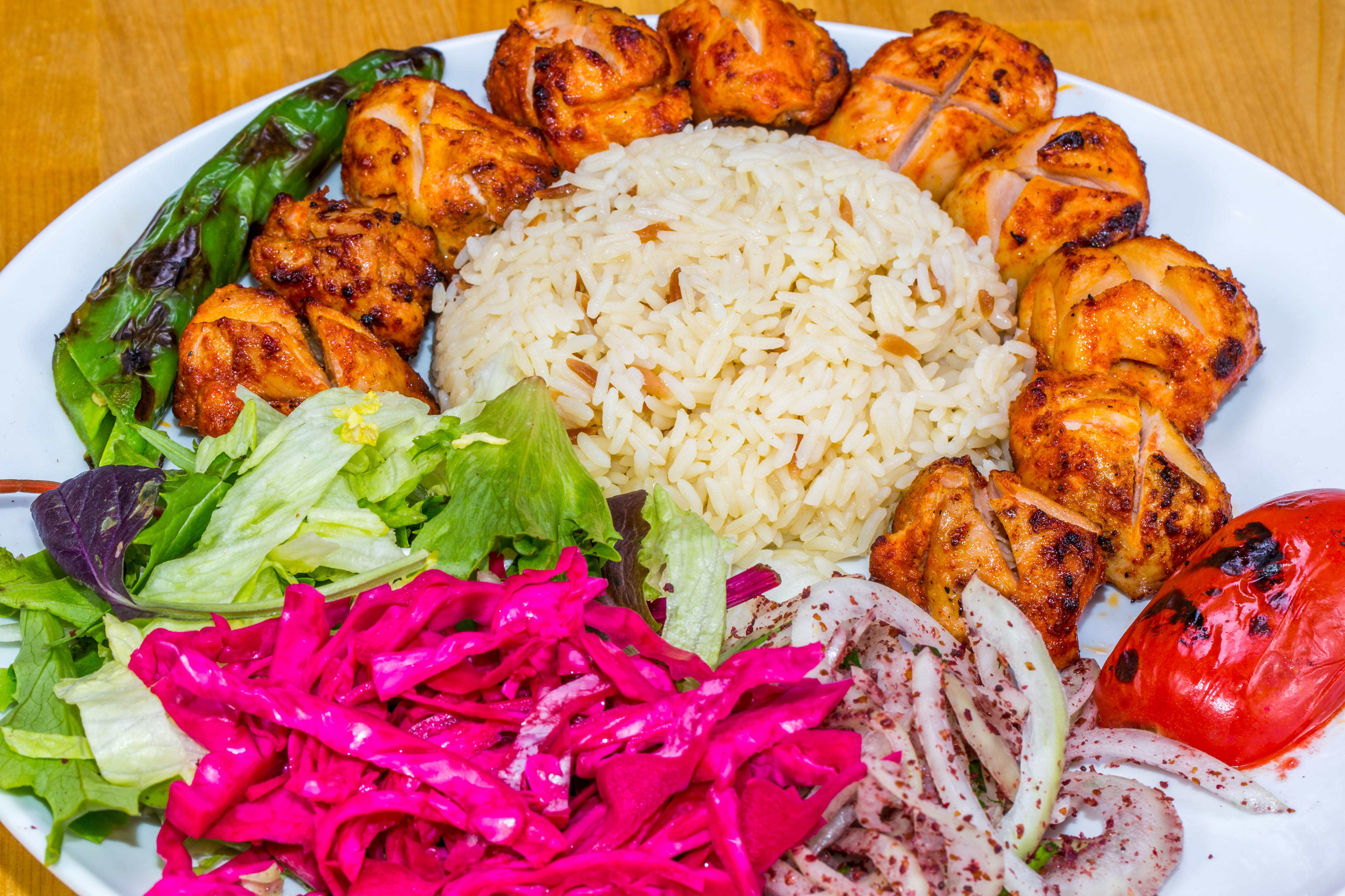 Order Grilled Chicken food online from Efes Mediterranean Grill store, New Brunswick on bringmethat.com