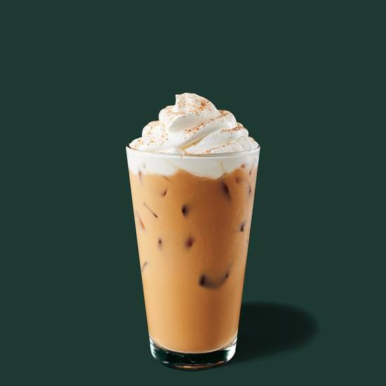 Order Iced Pumpkin Spice Latte food online from Starbucks store, St Charles on bringmethat.com