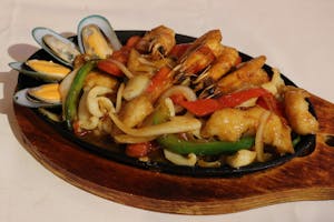 Order SZ 4. Sizzling Seafood food online from House Malaysian store, Cliffside on bringmethat.com