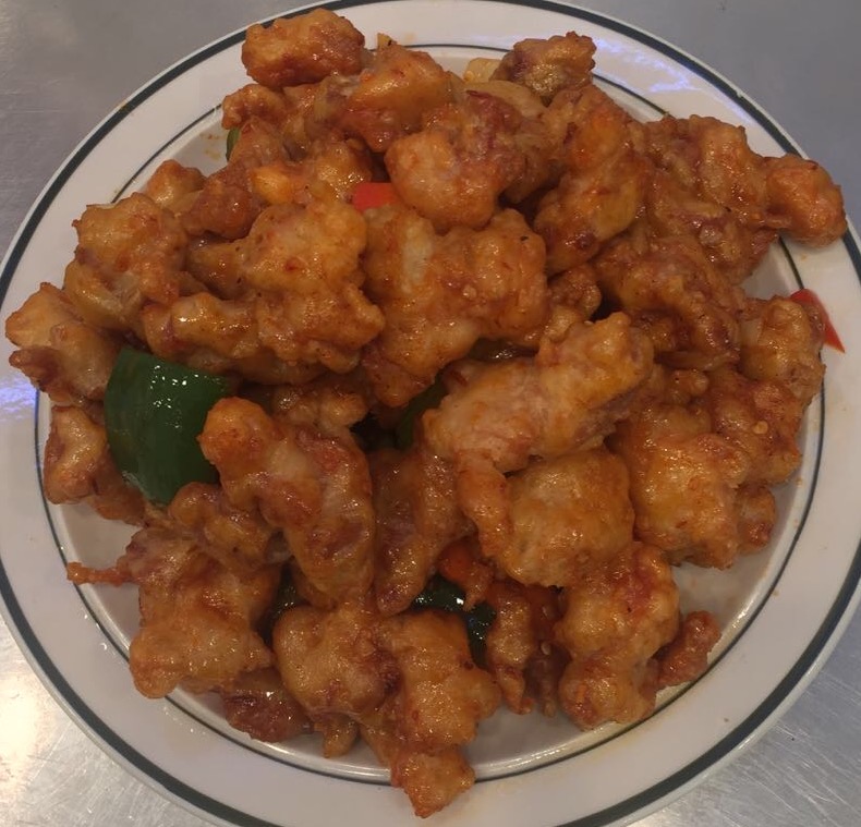 Order Crispy Spicy Chicken food online from China Express store, Syracuse on bringmethat.com