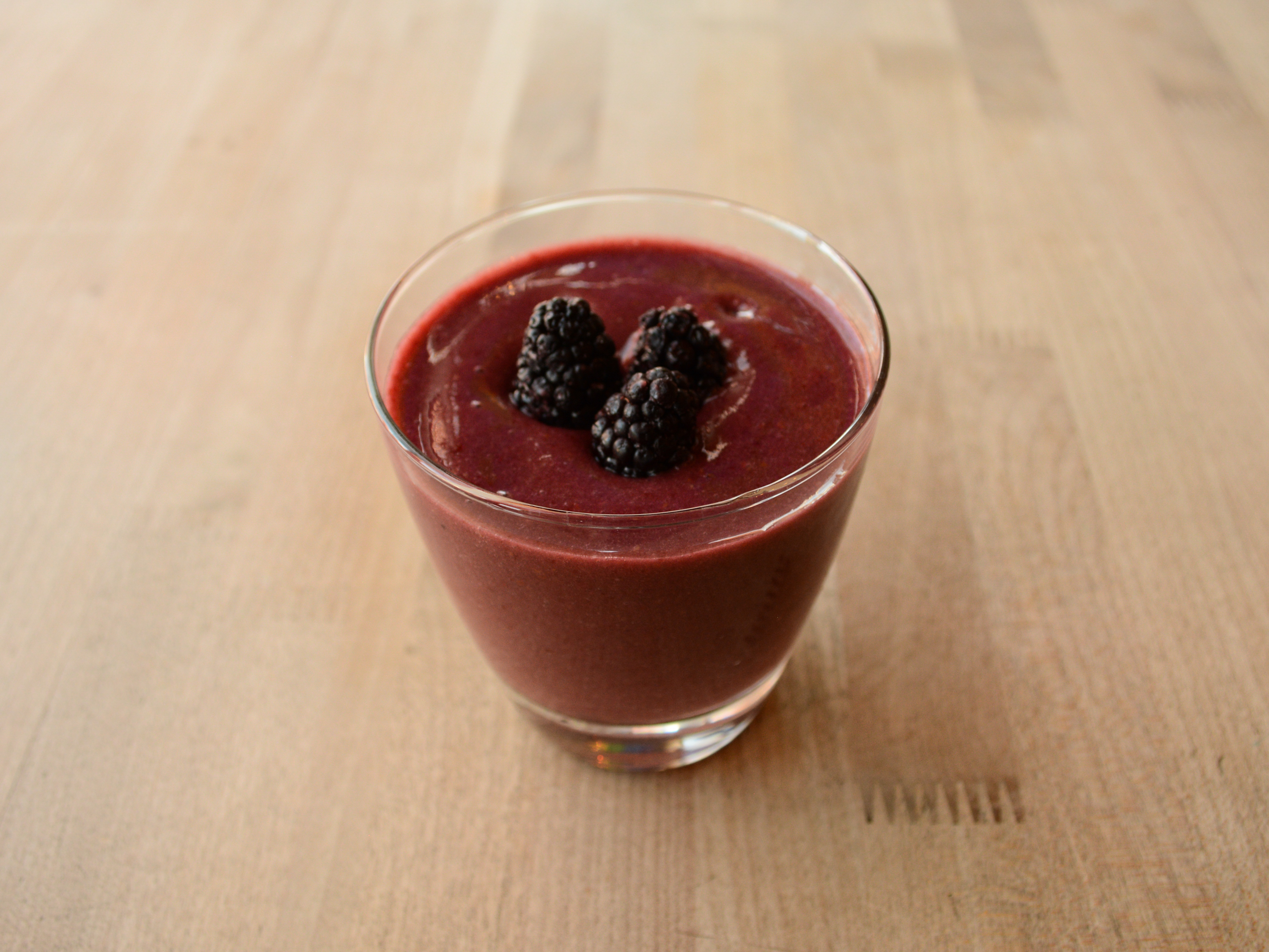 Order Blackberry Burst Smoothie food online from Chaco Canyon Bakery Cafe store, Seattle on bringmethat.com