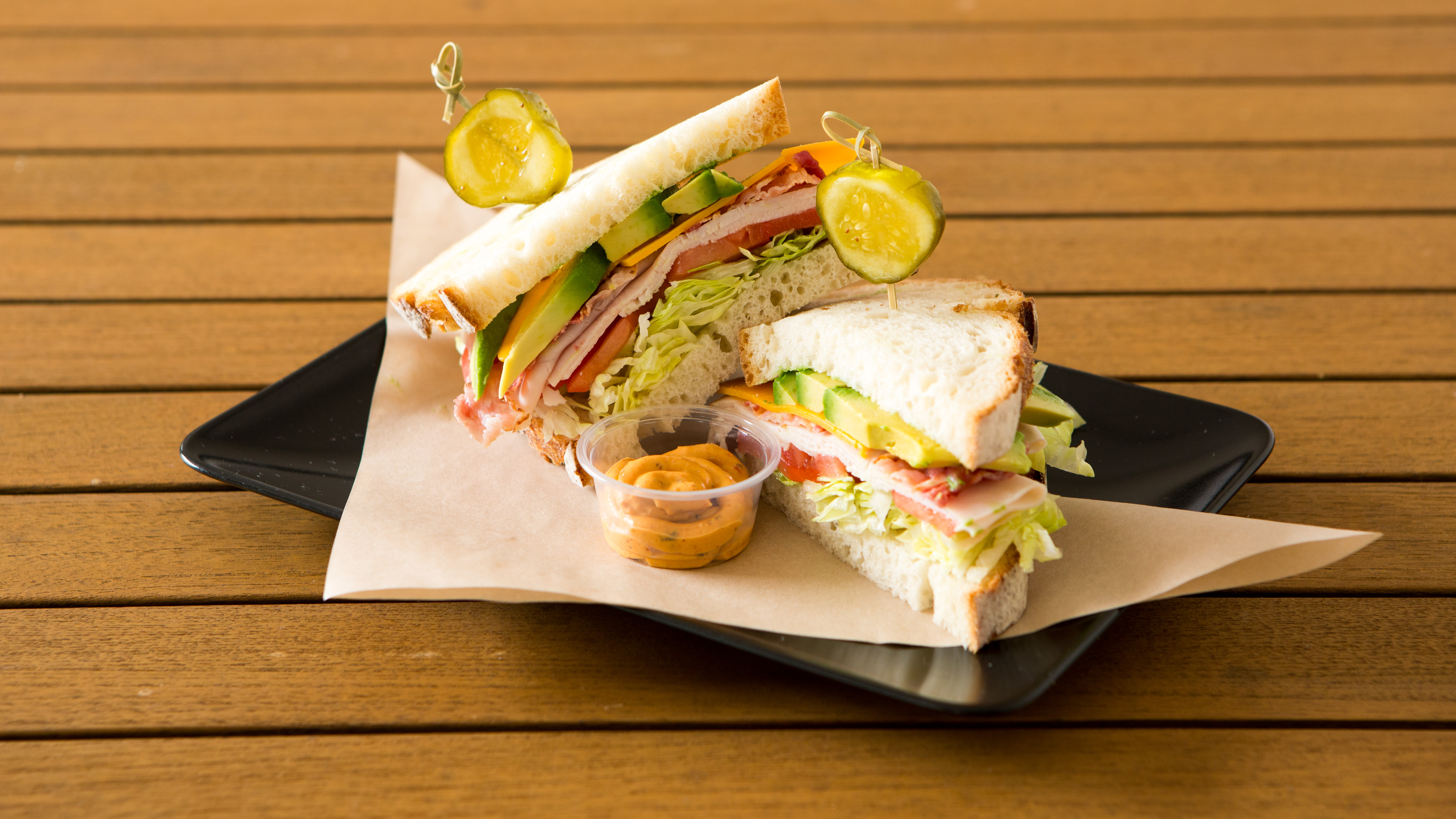 Order Paden's Special Turkey Sandwich food online from Chapters Cafe store, Carlsbad on bringmethat.com