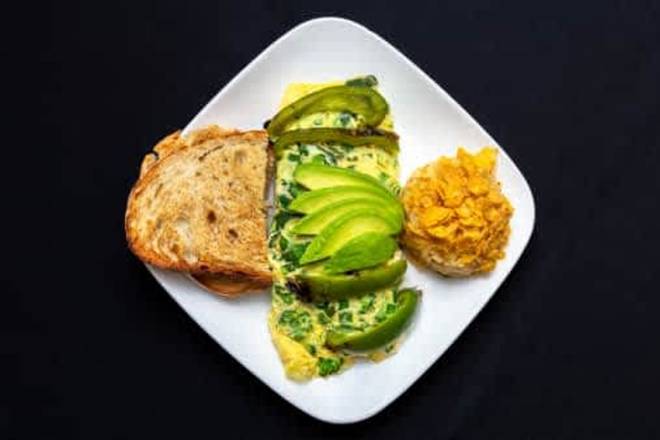 Order Green Omelette food online from Cheryl On 12th store, Portland on bringmethat.com