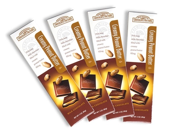 Order Gourmet Peanut Butter Filled Chocolate Bars food online from Rocky Mountain Chocolate Factory store, Salt Lake City on bringmethat.com