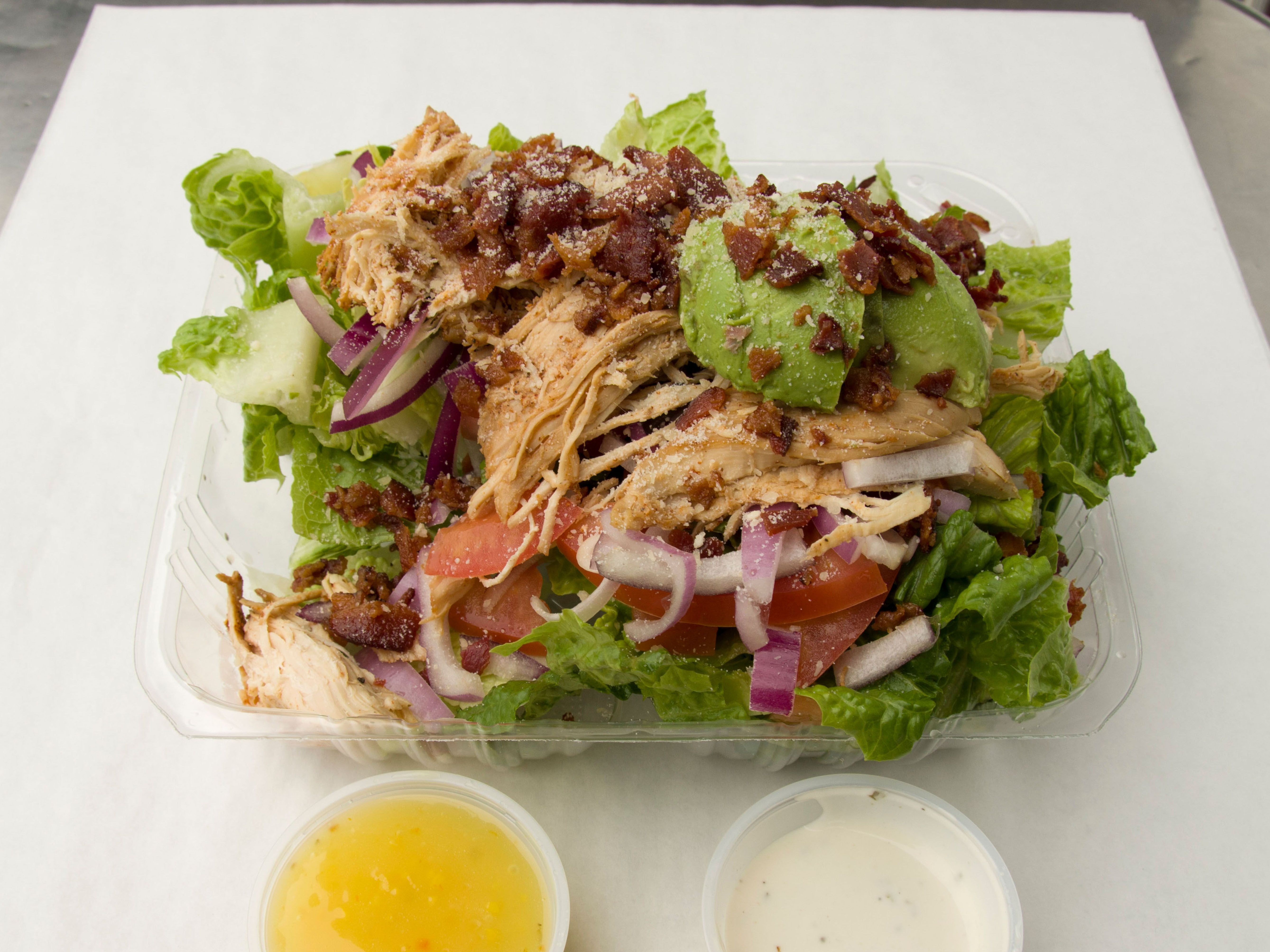 Order Salad - Island Chicken Salad food online from Avenue Subs store, Coronado on bringmethat.com