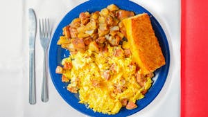 Order Portuguese Scrambler food online from Falmouth Persy's Place store, Falmouth on bringmethat.com