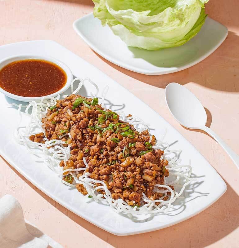 Order LETTUCE WRAPS food online from California Pizza Kitchen store, Hollywood on bringmethat.com
