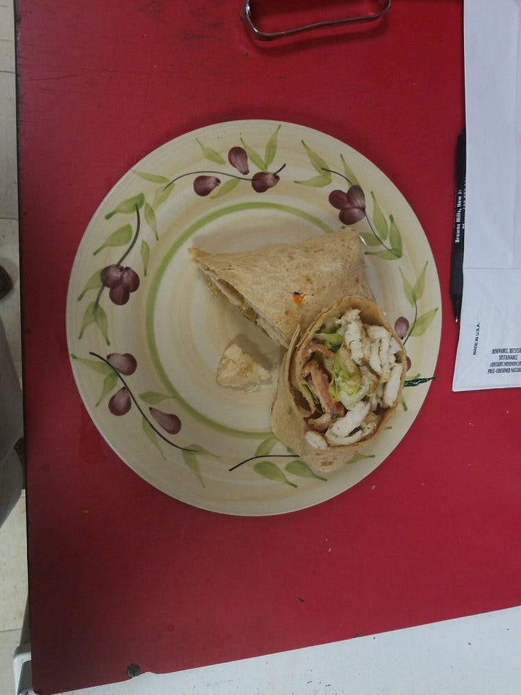 Order Grilled Chicken Wrap - Wrap food online from Papi Pizzeria store, Browns Mills on bringmethat.com
