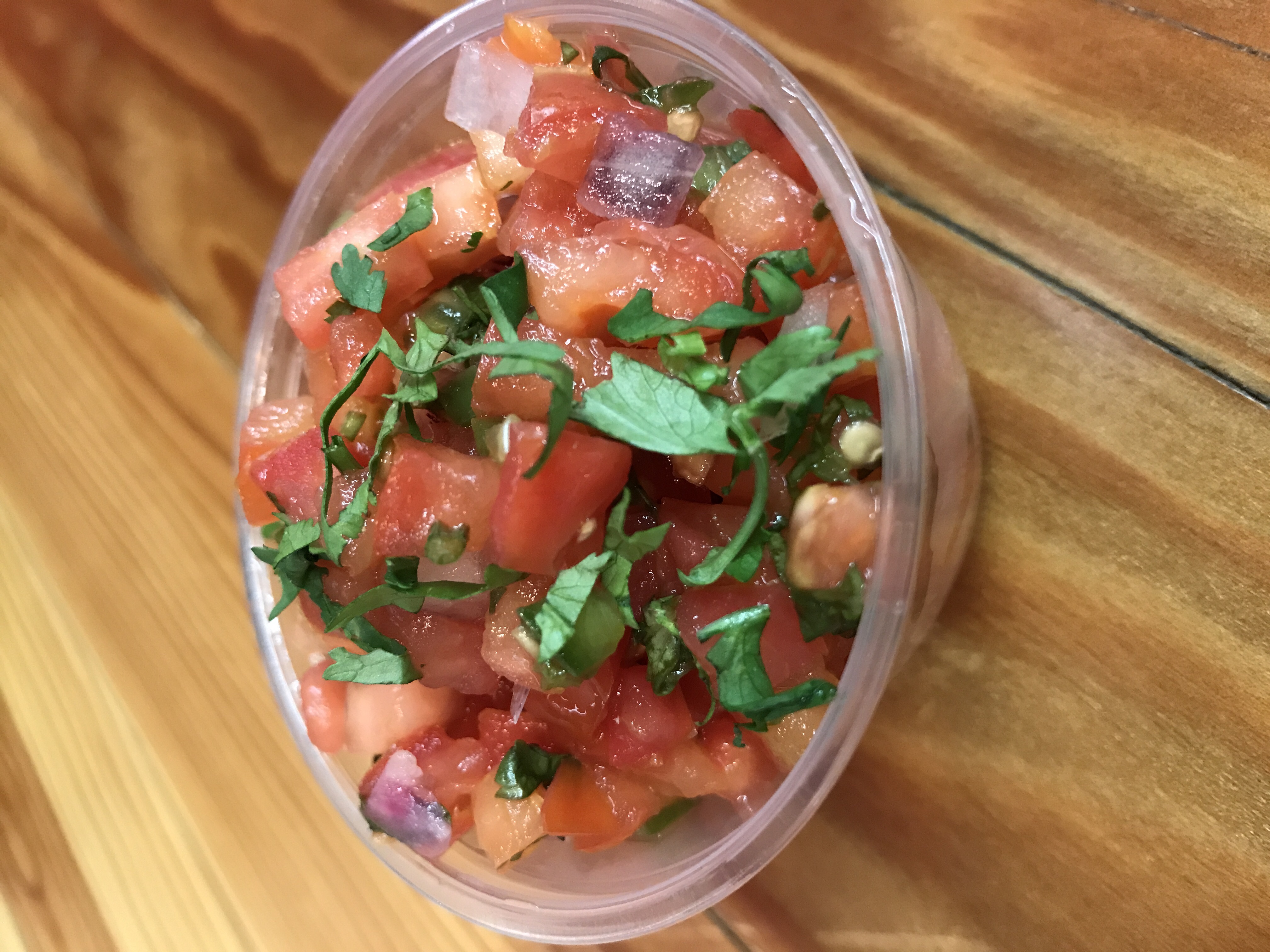 Order Scoop of Fresh Made Pico de Gallo food online from Dos Hermanos store, Columbus on bringmethat.com