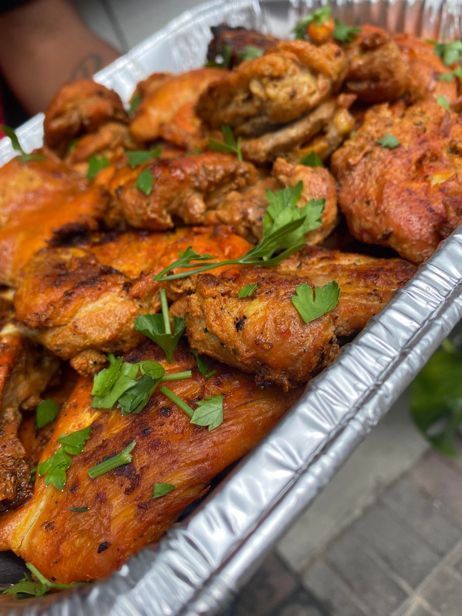 Order 2 Grilled Chicken Thigh  food online from Sasha Famous Empanadas store, Sussex on bringmethat.com