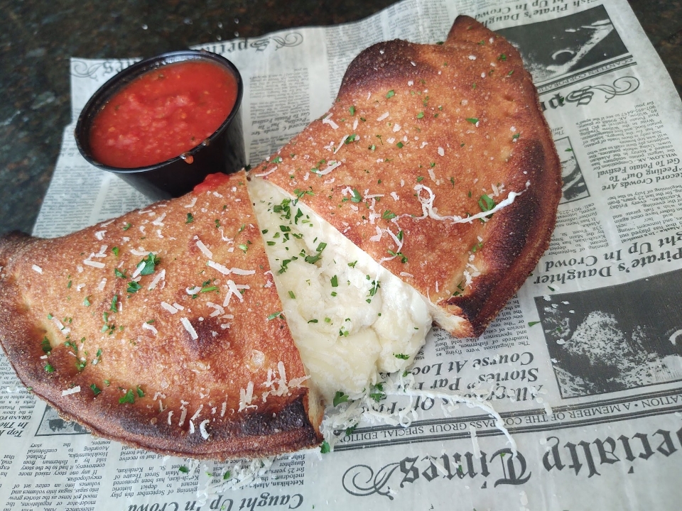 Order Ricotta & Mozzarella Calzone food online from Hartsdale House Of Pizza store, Hartsdale on bringmethat.com