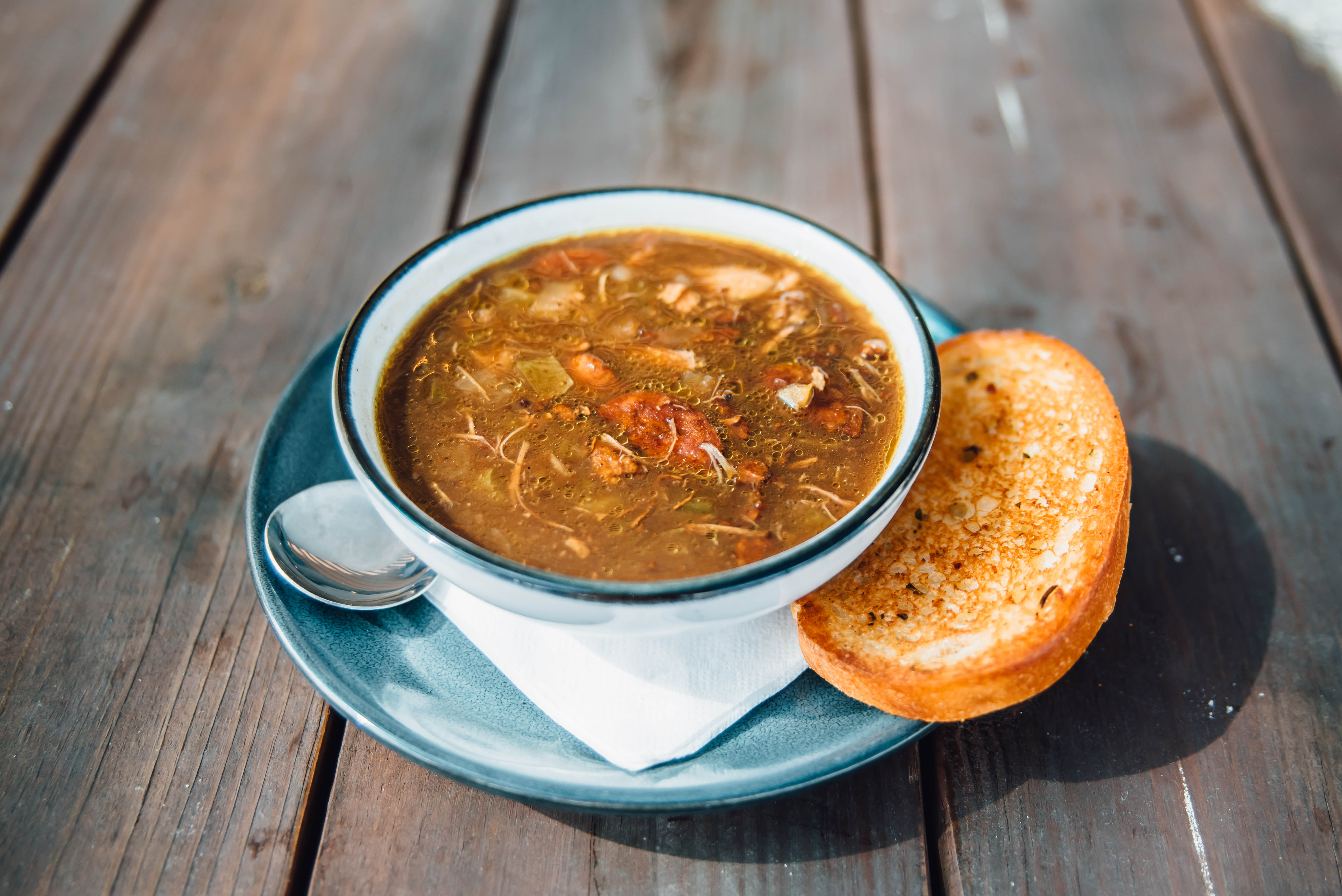 Order Duck & Andouille Gumbo food online from Walk-On's Bistreaux & Bar - Waco store, Woodway on bringmethat.com