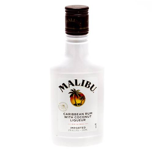 Order Malibu Coconut Rum - 200ml/Single food online from Bottle Shop & Spirits store, Los Alamitos on bringmethat.com