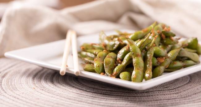 Order Stir Fry Edamame food online from Angry Fish Sushi store, San Leandro on bringmethat.com