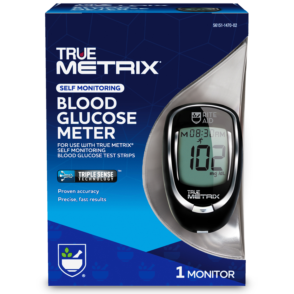 Order Rite Aid Truemetrix Blood Glucose Meter food online from Rite Aid store, Cathedral City on bringmethat.com