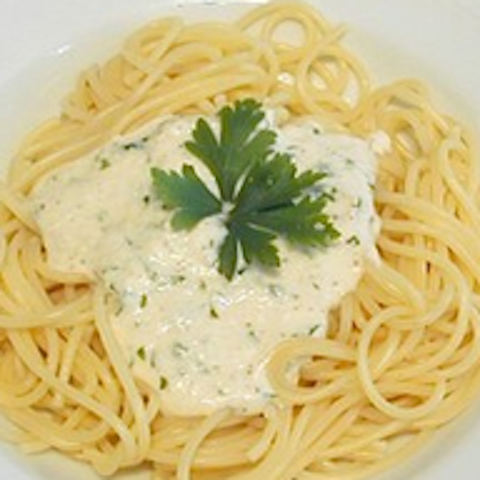 Order Pasta with Garlic and Butter  food online from Singas Famous Pizza store, Glen Oaks on bringmethat.com