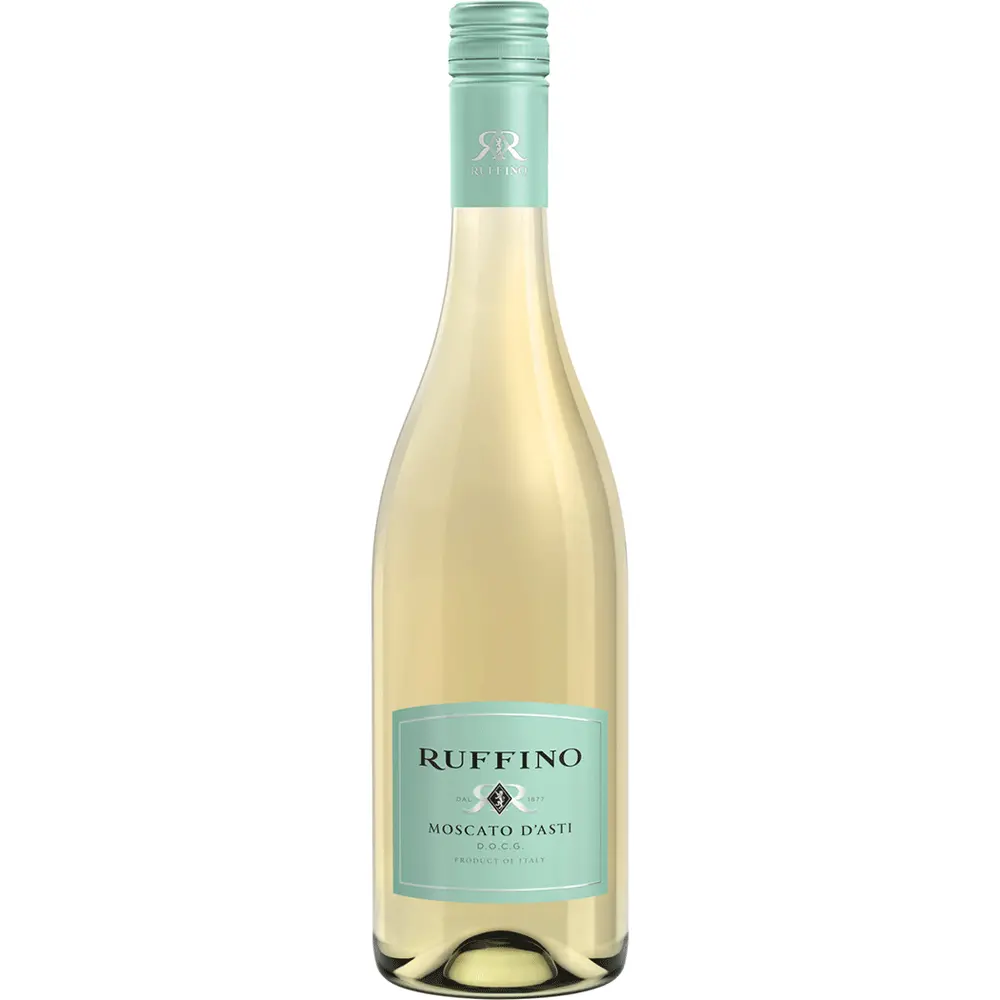 Order Ruffino Moscato d'Asti Wine 750 ml. food online from Mirage Wine & Liquor store, Palm Springs on bringmethat.com