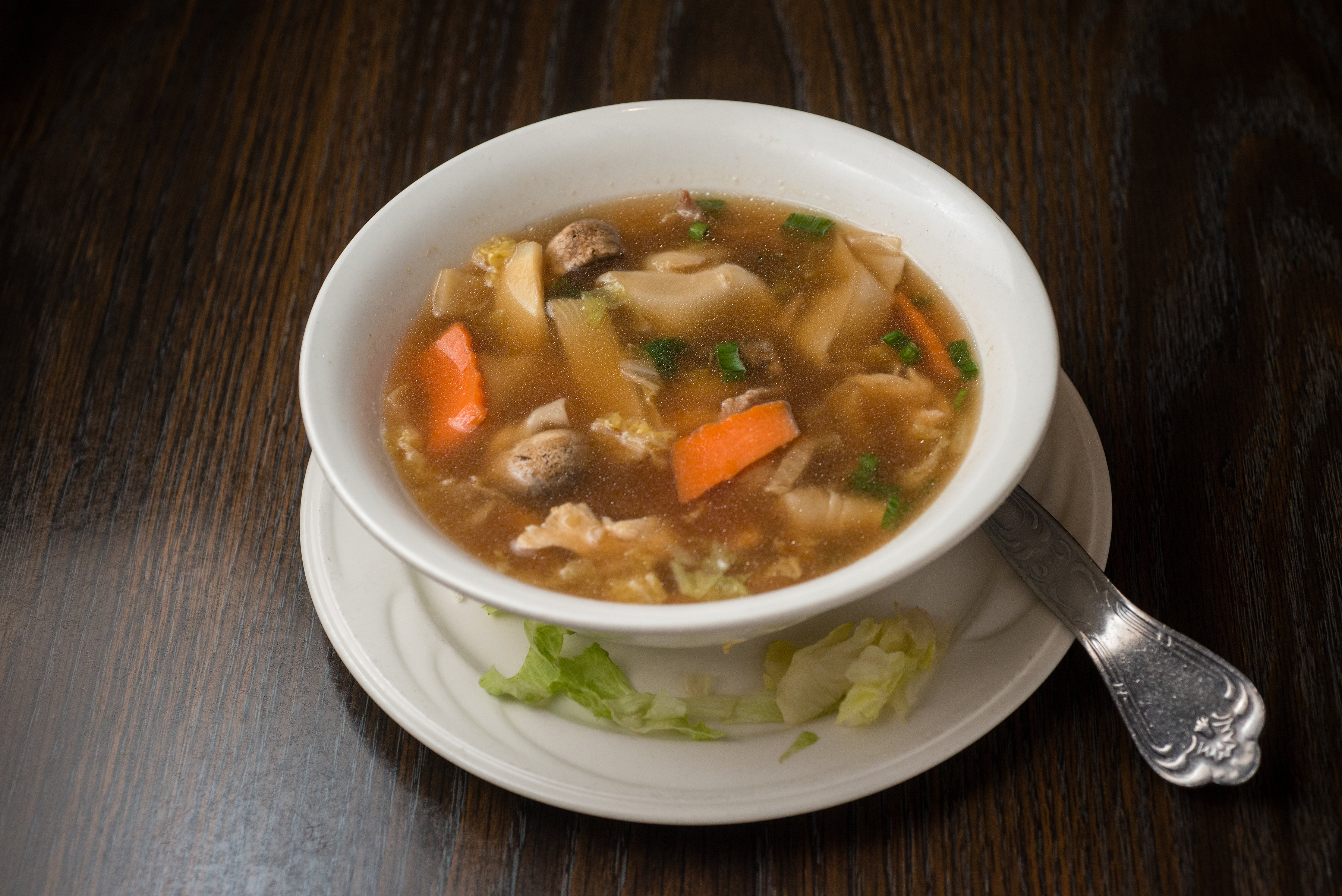 Order Assorted Wonton Soup food online from Chins Szechwan Restaurant store, Carlsbad on bringmethat.com