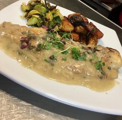Order Filet of Sole Piccata food online from Brio Tuscany Grill store, Dana Point on bringmethat.com