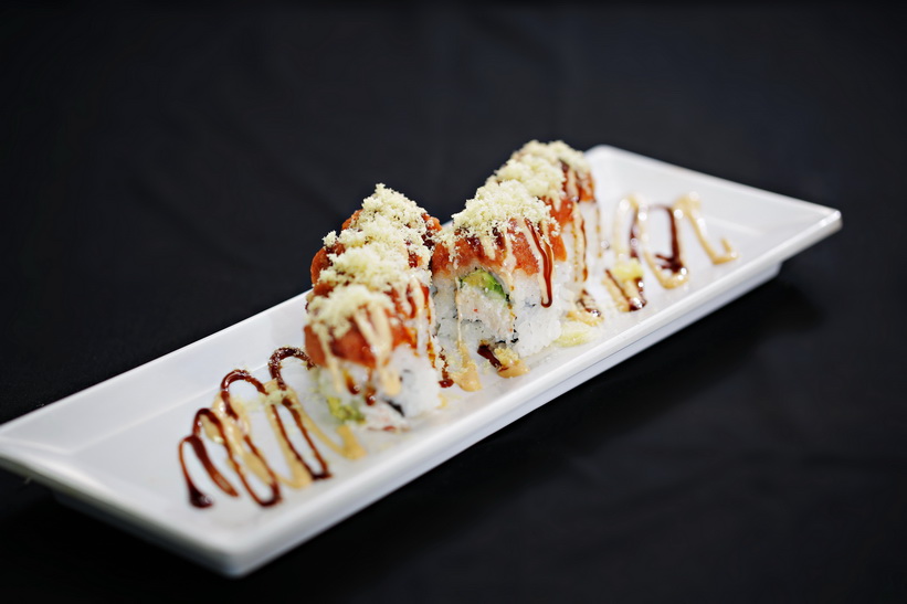 Order Red Dragon Roll food online from Hon Sushi store, Corona on bringmethat.com