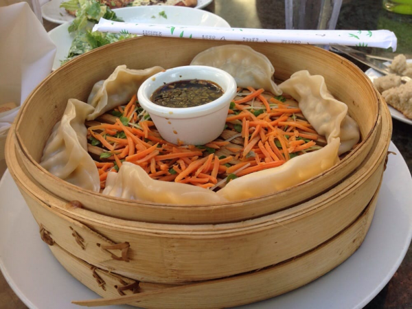 Order Ginger Chicken Potstickers food online from Marmalade Cafe store, Sherman Oaks on bringmethat.com