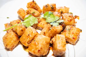 Order V13. Sweet and Sour Tofu food online from Cyclo Vietnamese Cuisine store, Chandler on bringmethat.com
