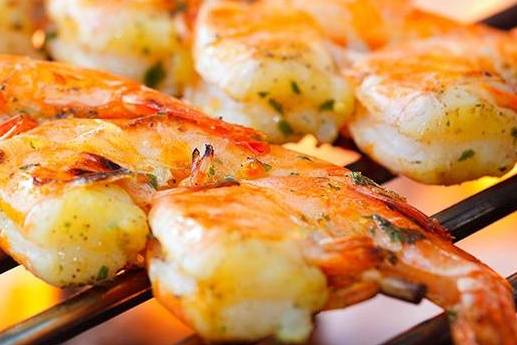 Order Grilled Shrimp Skewer (烤蝦串) food online from Moxie Izakaya Restaurant store, Los Angeles on bringmethat.com