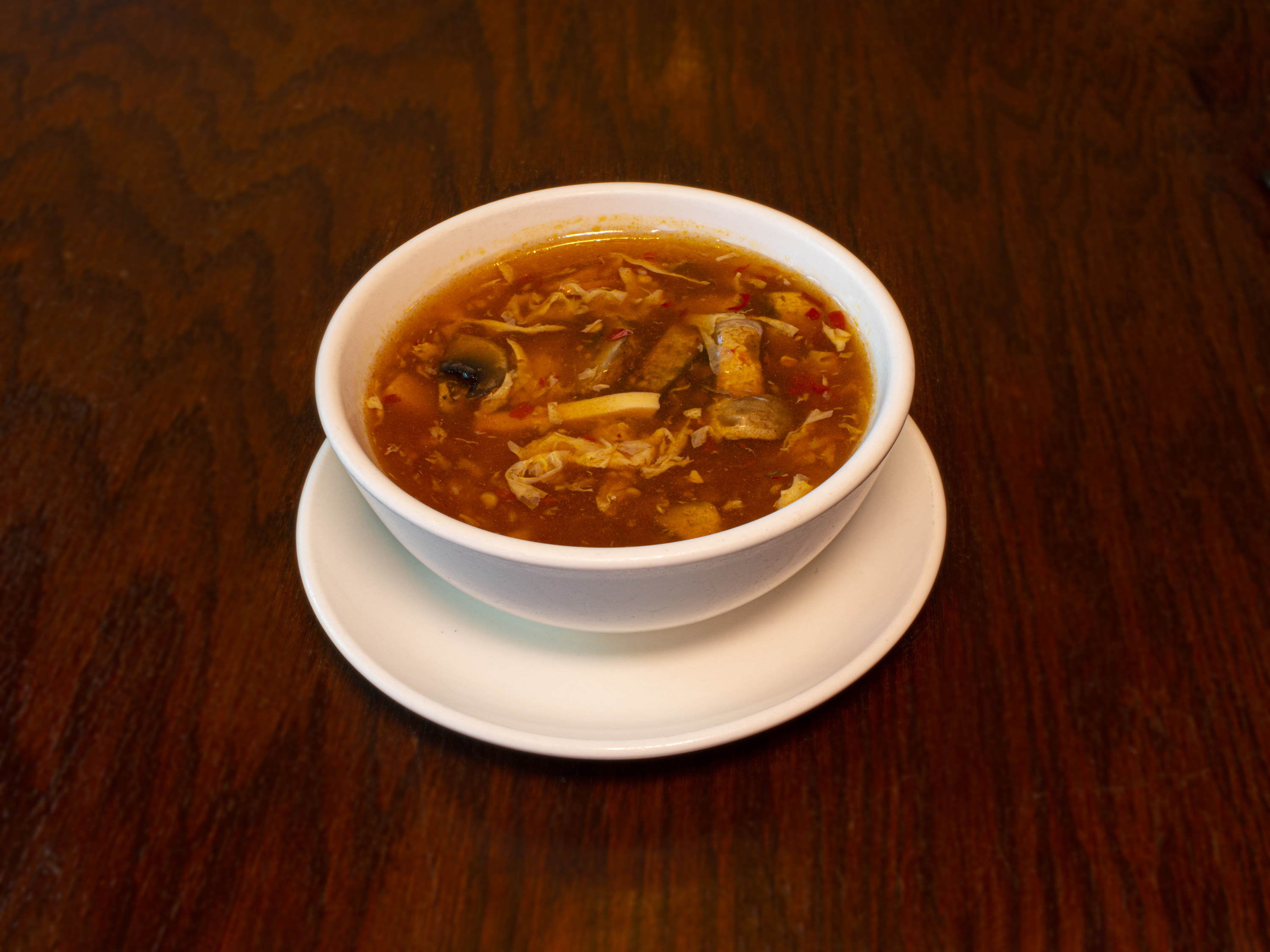 Order 1. Hot and Sour Soup酸辣汤 food online from Panda Cuisine store, Lexington on bringmethat.com