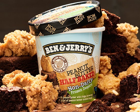 Order ND Peanut Butter Half Baked food online from Ben & Jerry's Ice Cream store, San Francisco on bringmethat.com