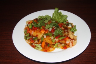 Order 713. Pla Chili Sauce food online from Siam Pasta store, Chicago on bringmethat.com