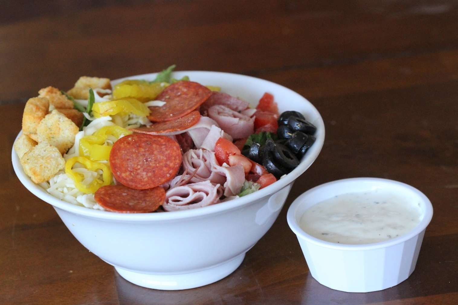 Order Antipasto Salad food online from Guys Pizza Co. store, Euclid on bringmethat.com
