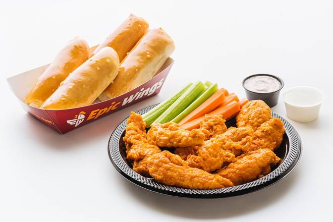 Order 8 pc Tenderloin Strips Meal food online from Epic Wings- National City store, National City on bringmethat.com