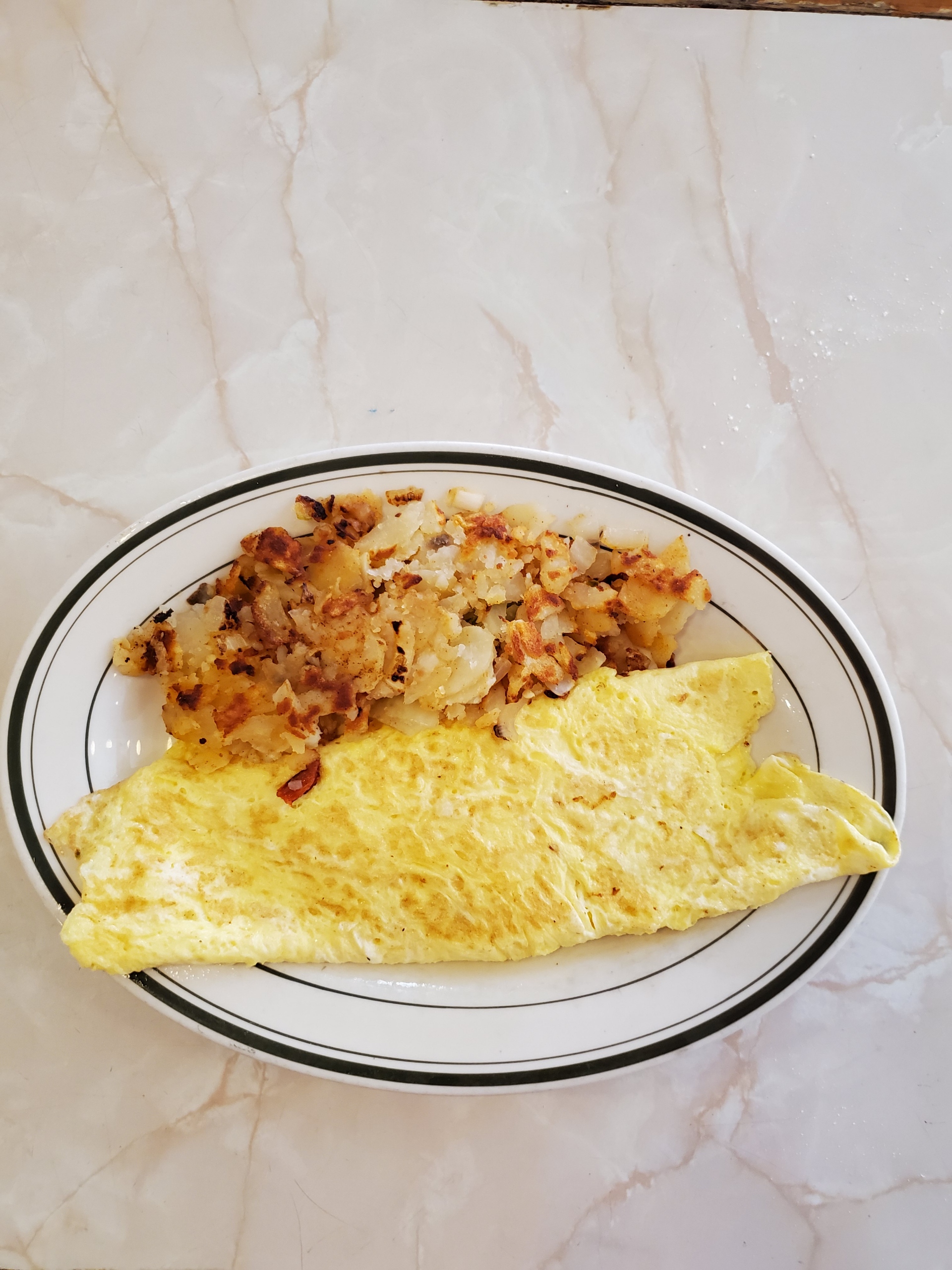 Order Cheese Omelette food online from Ritz Diner store, New York on bringmethat.com
