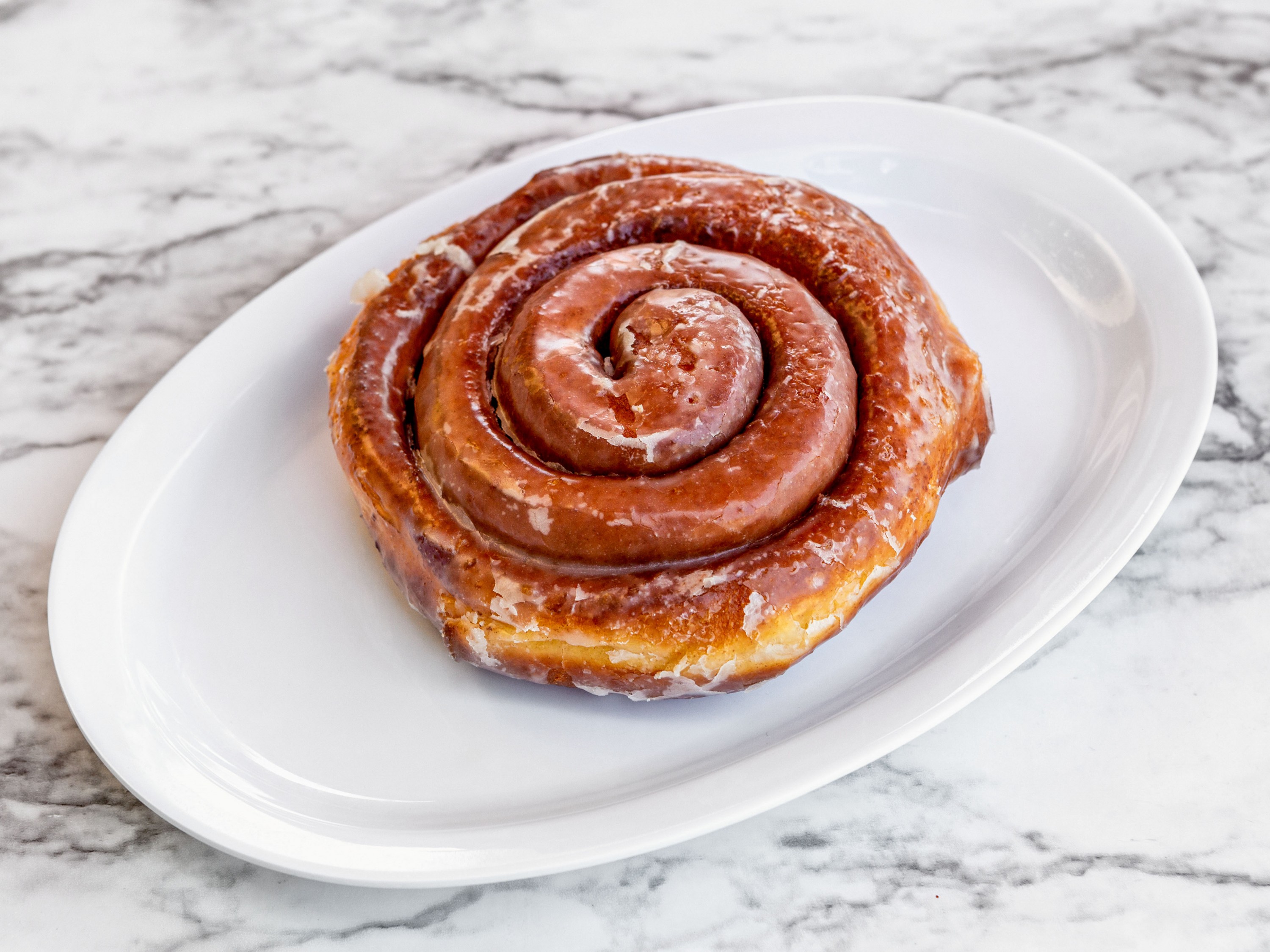 Order Cinnamon Roll Donut food online from The Ice Cream Shop store, Irvine on bringmethat.com