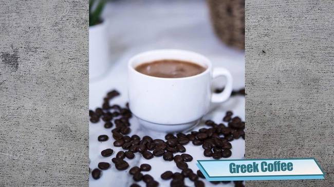 Order Hot Greek Coffee food online from Penelope's Coffee and Tea store, Foster City on bringmethat.com