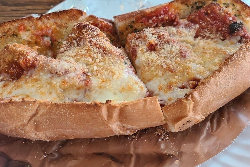 Order Eggplant Parmesan Hot Sub food online from Charlies Pizza Cafe store, Allston on bringmethat.com
