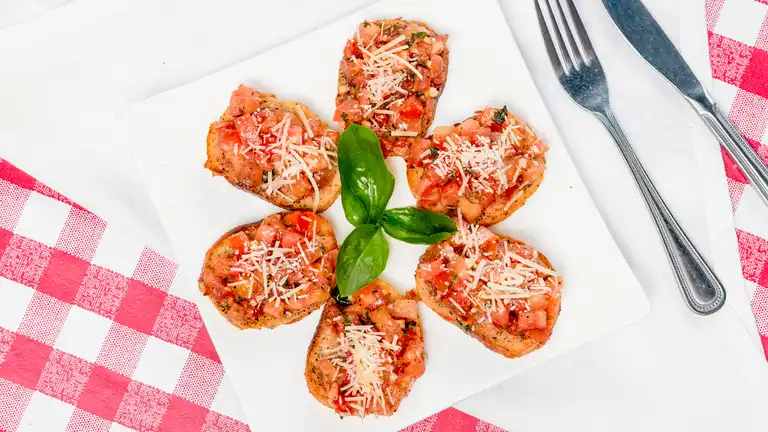 Order Bruschetta food online from Boombozz Craft Pizza And Tap House store, Elizabethtown on bringmethat.com