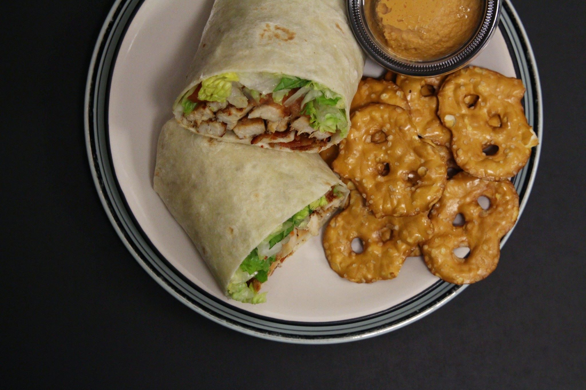 Order BLT Wrap food online from The Walk Cafe And Bakery store, Zanesville on bringmethat.com