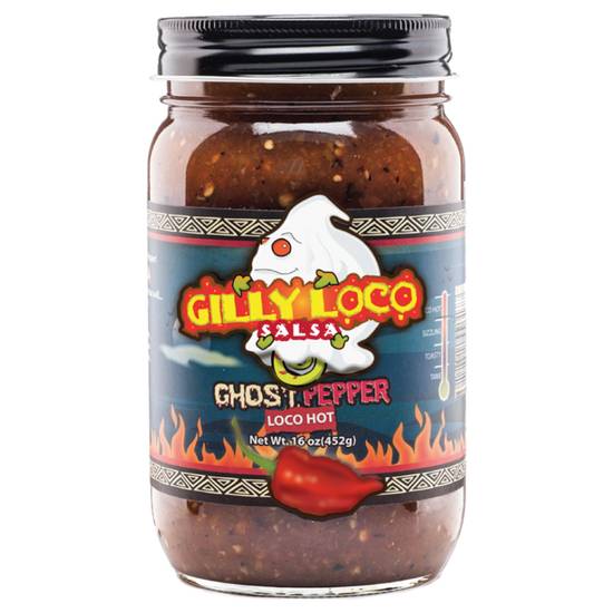 Order Gilly Loco Salsa Ghost Pepper 16oz food online from Everyday Needs By Gopuff store, Littleton on bringmethat.com
